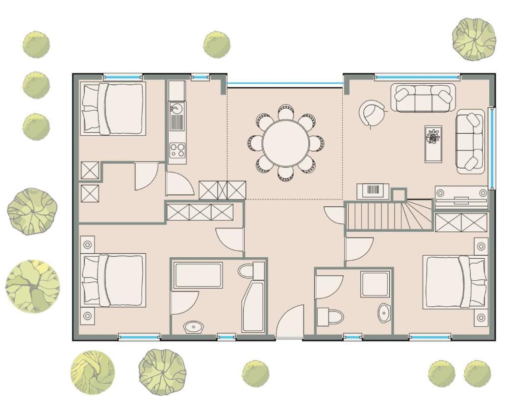 Villa Silbermoewe Trent  Kültér fotó
